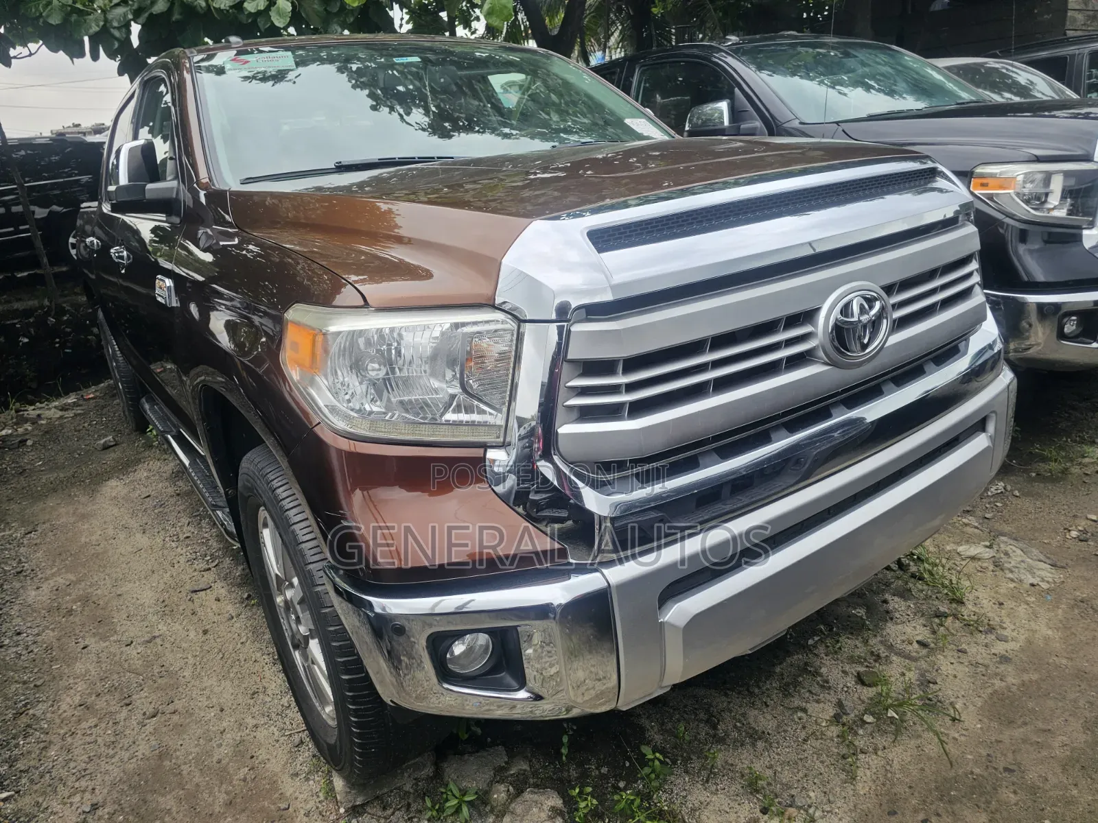 Toyota Tundra 2017 Maroon