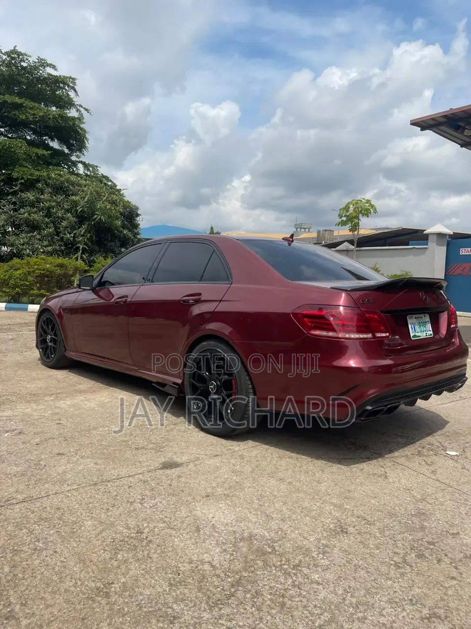 Mercedes-Benz E63 2013 Burgundy