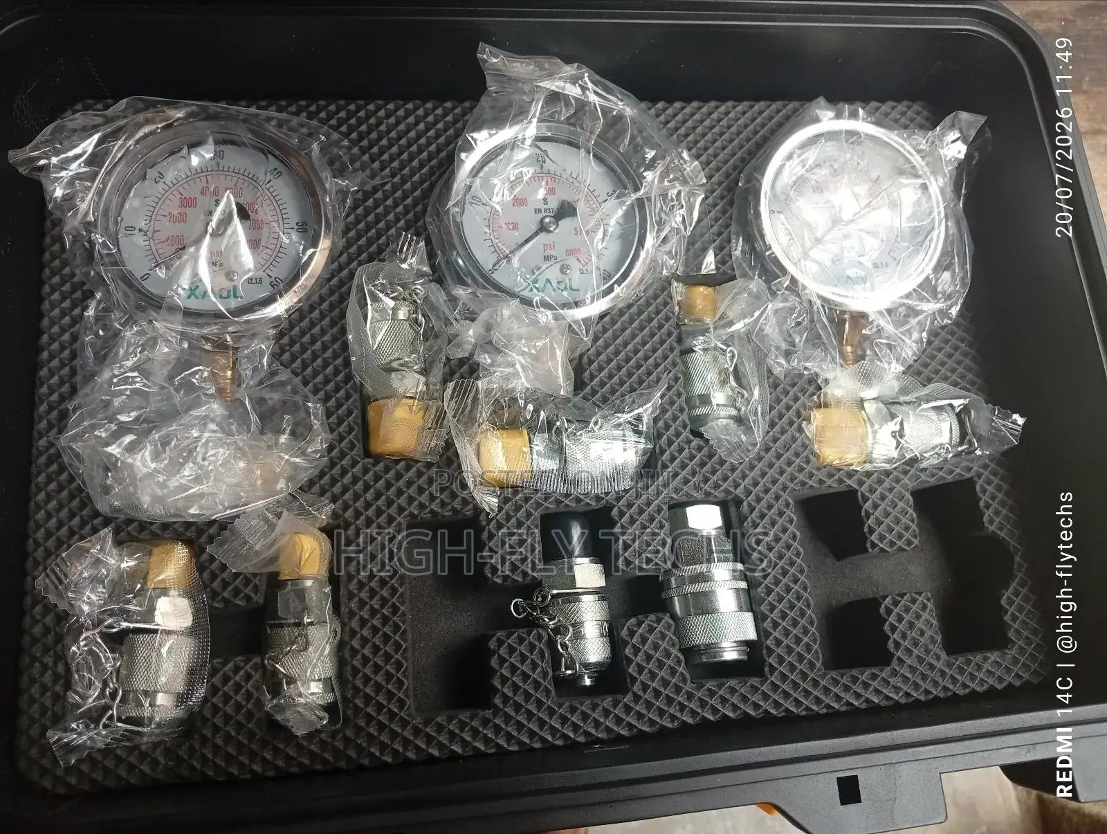 Hydraulic Pressure Test Kit