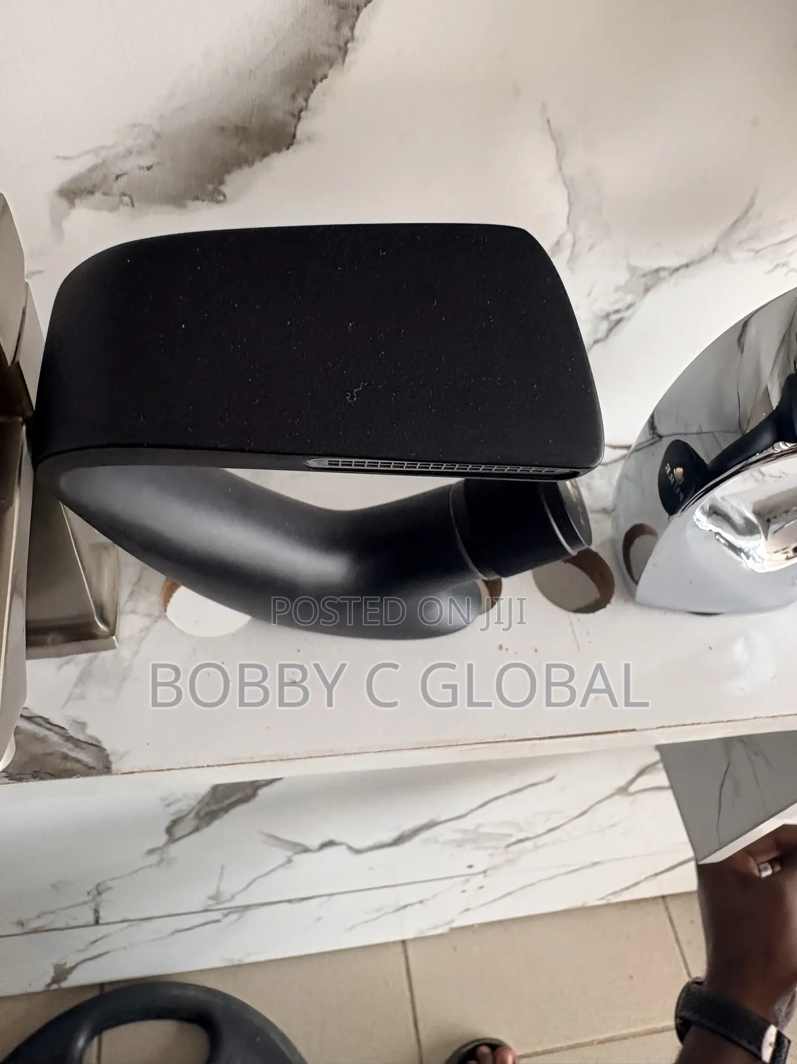 Luxury G-Shape Black Basin Mixer