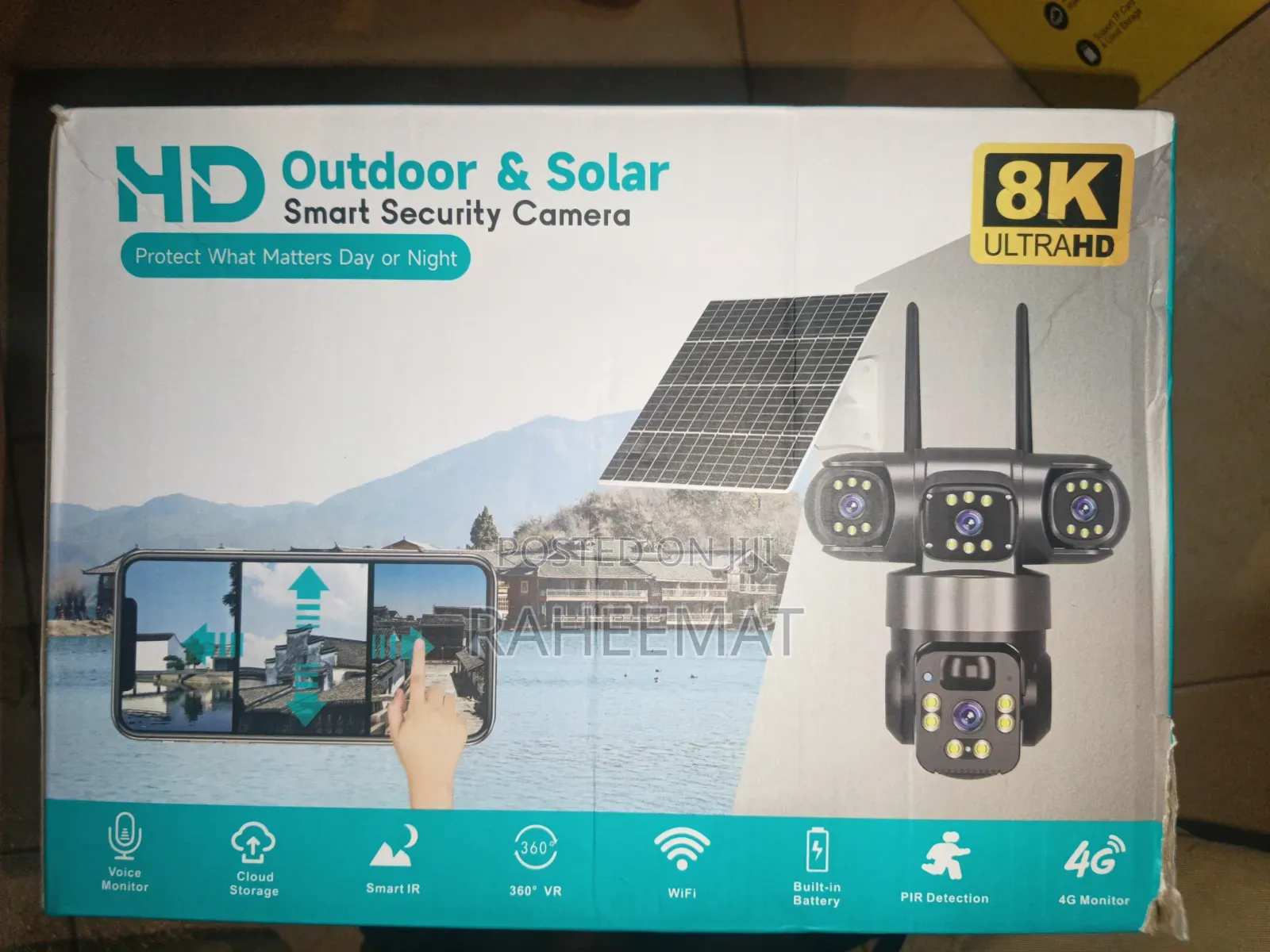 Hd Outdoor Solar Smart Security Camera