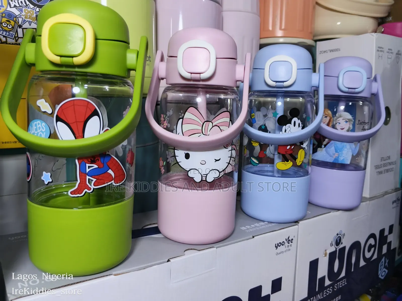 Character Water Bottle
