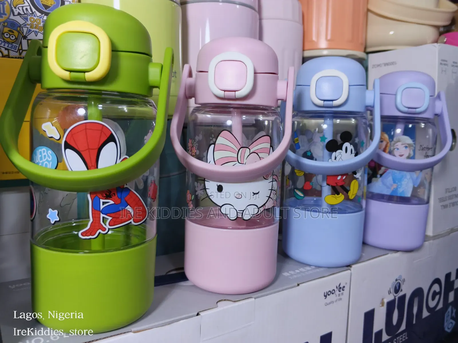 Character Water Bottle
