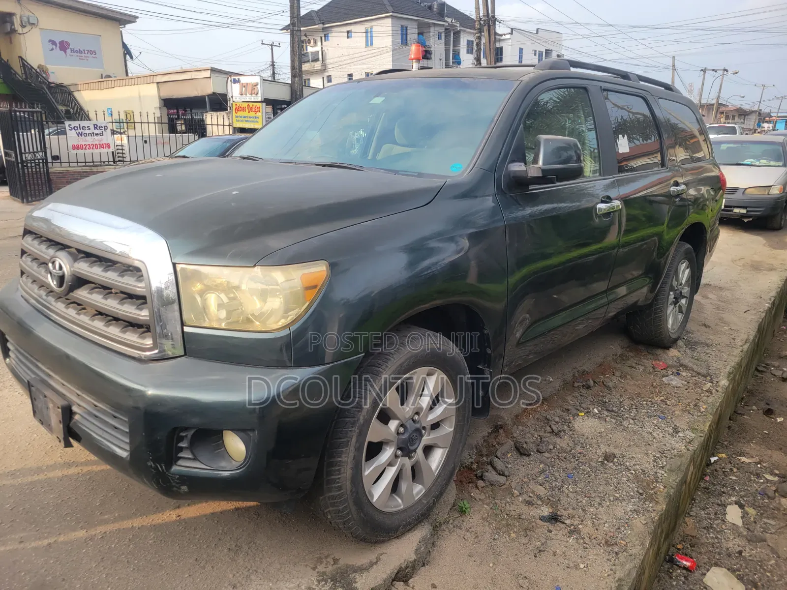Toyota Sequoia 2008 Green