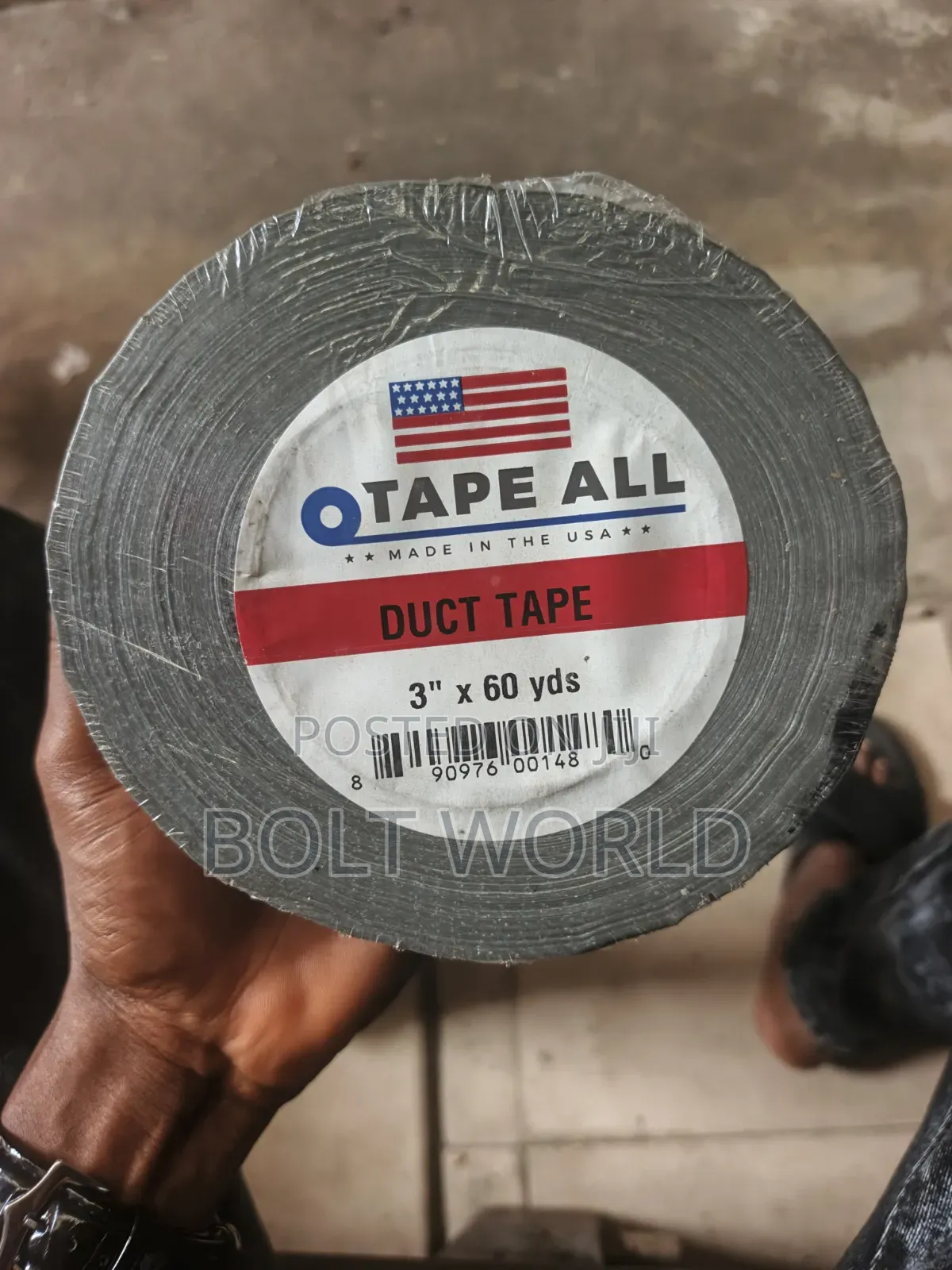 Tape All Duct Tape 3"X60yds