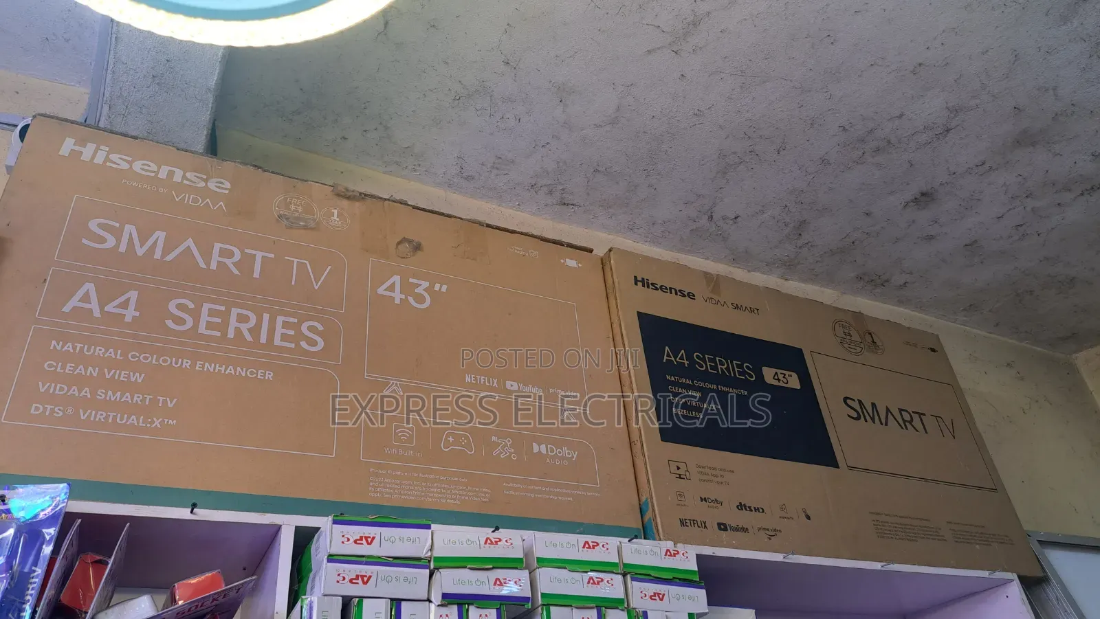 Brand New Hisense 43" A4 Series Smart TV for Sale