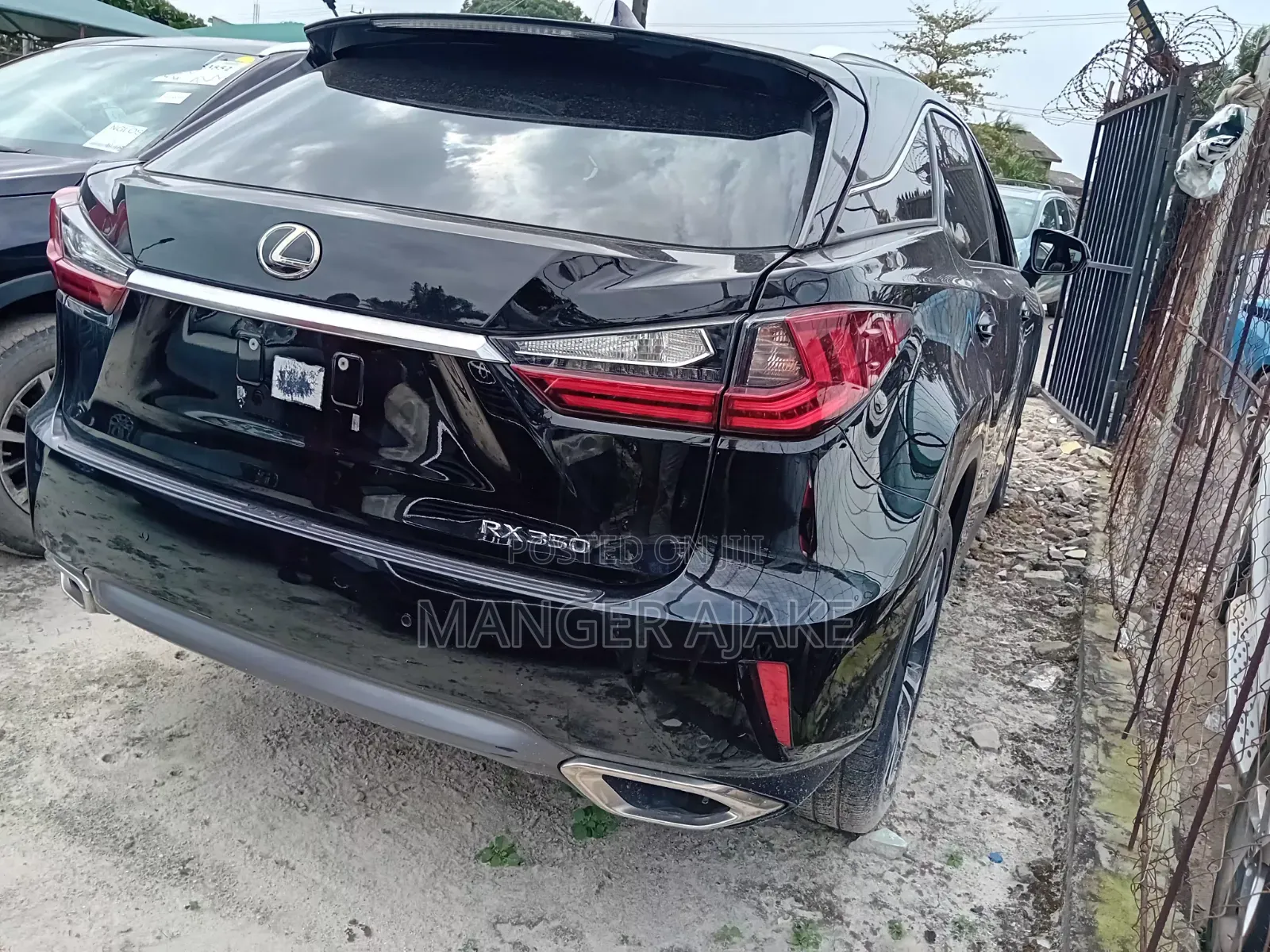 Lexus RX 2016 Black