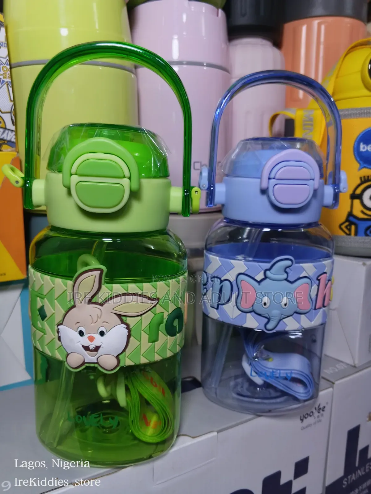 2 Way Mouth Water Bottle for Toddlers