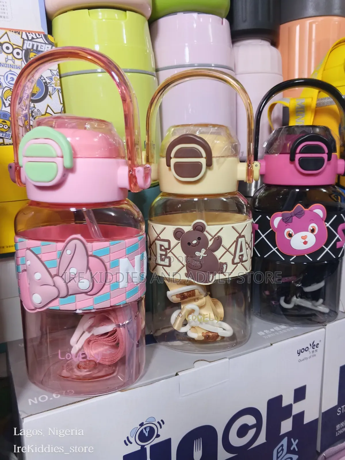 2 Way Mouth Water Bottle for Toddlers