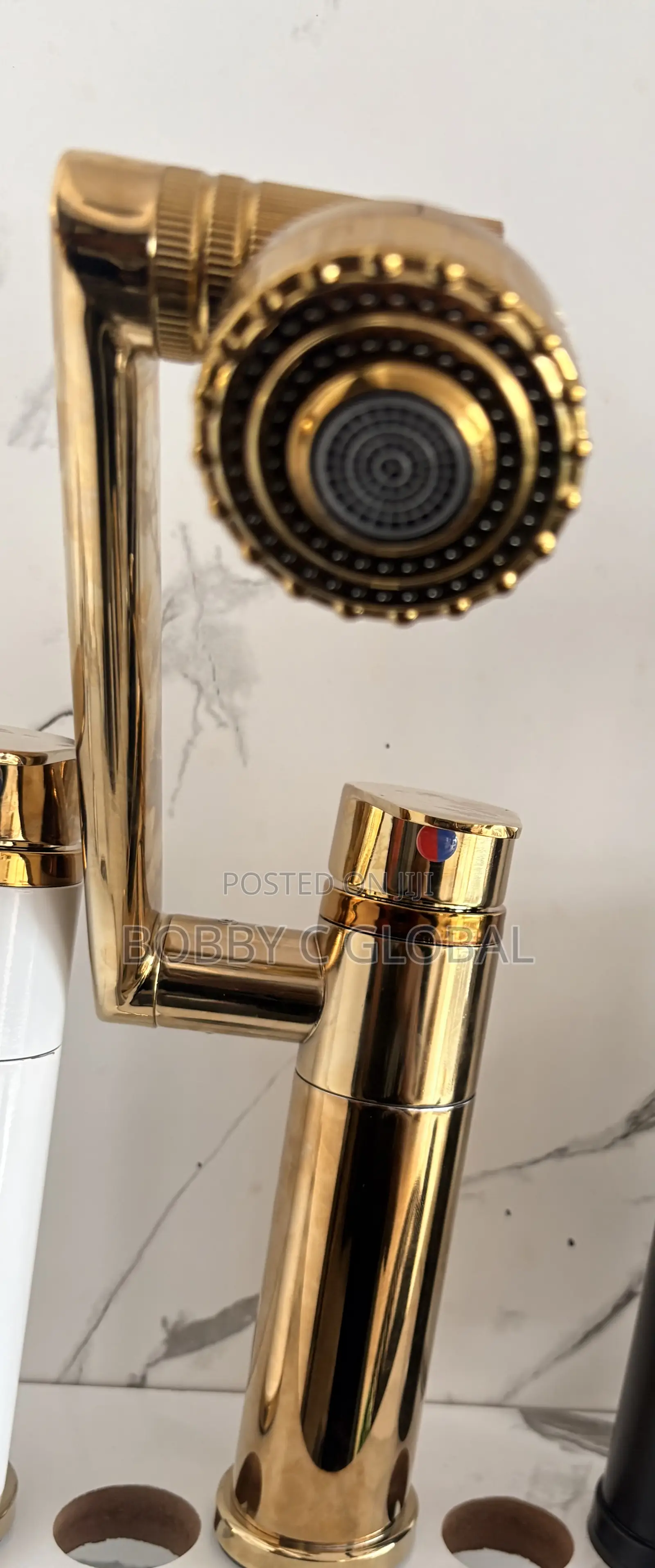 Gold 360° Basin Mixer