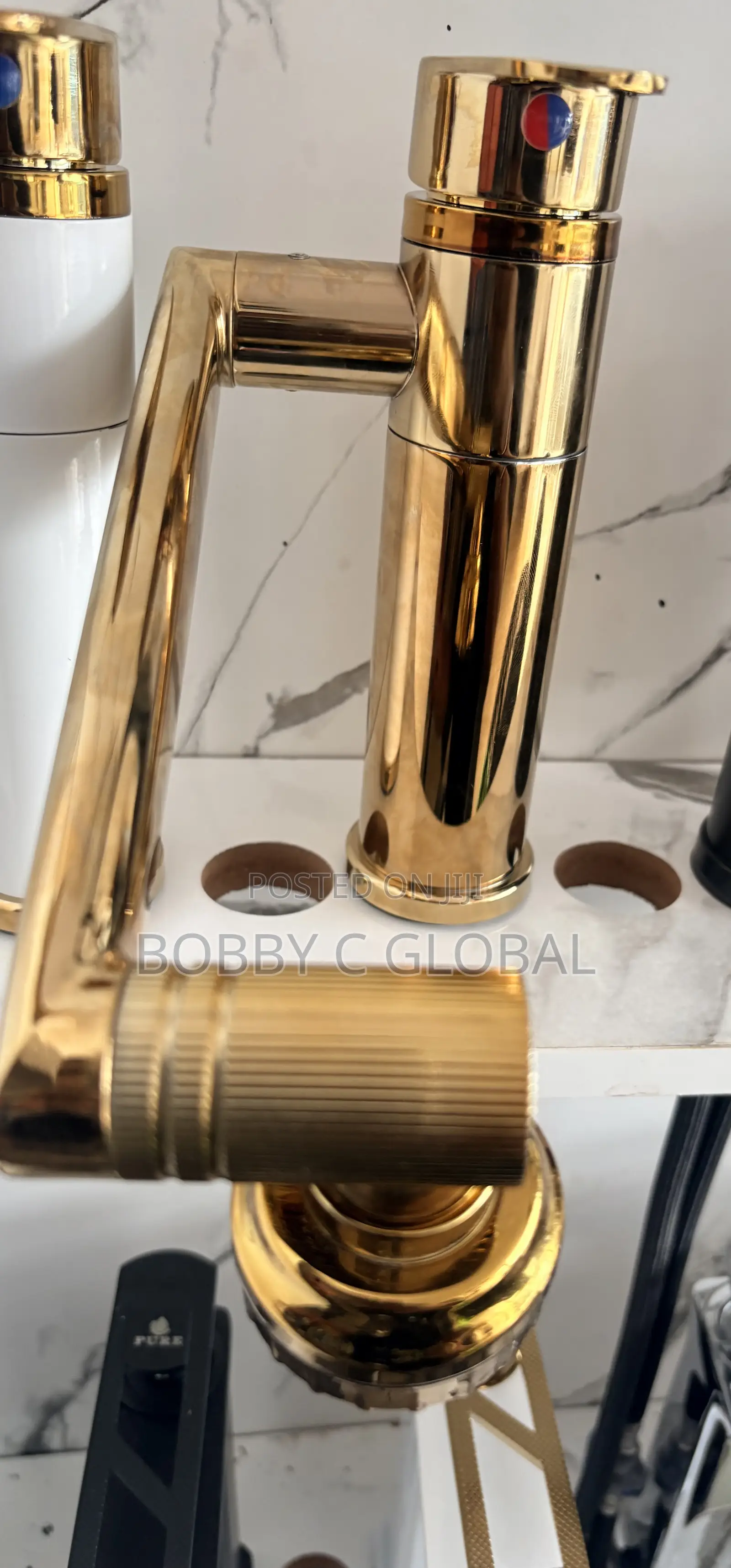 Gold 360° Basin Mixer