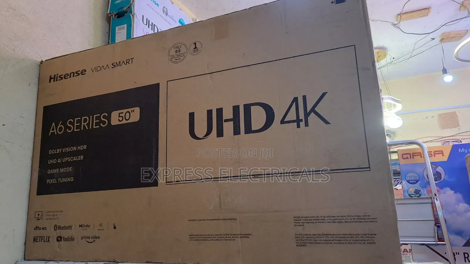 Brand New Hisense 50" A6 Series Uhd Smart TV for Sale