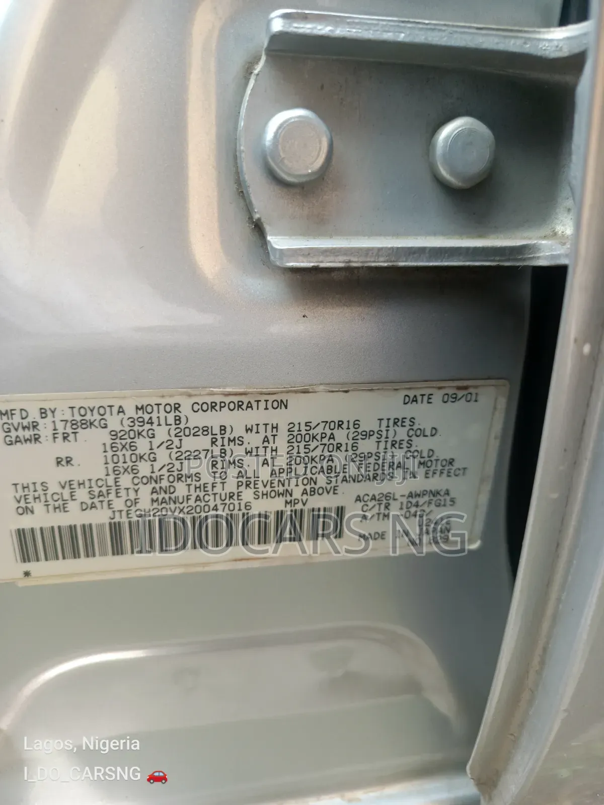 Toyota RAV4 Automatic 2002 Silver