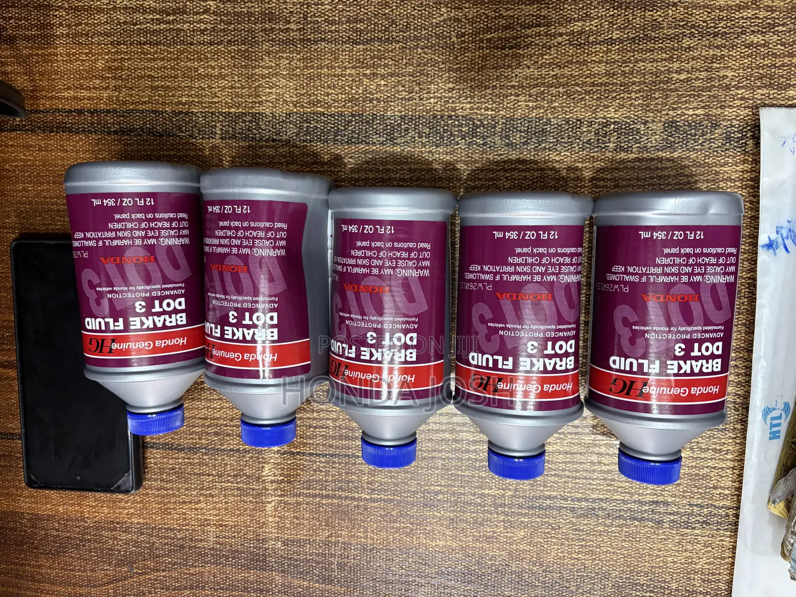 Brake Oil Fluid Dot 3 Honda Genuine