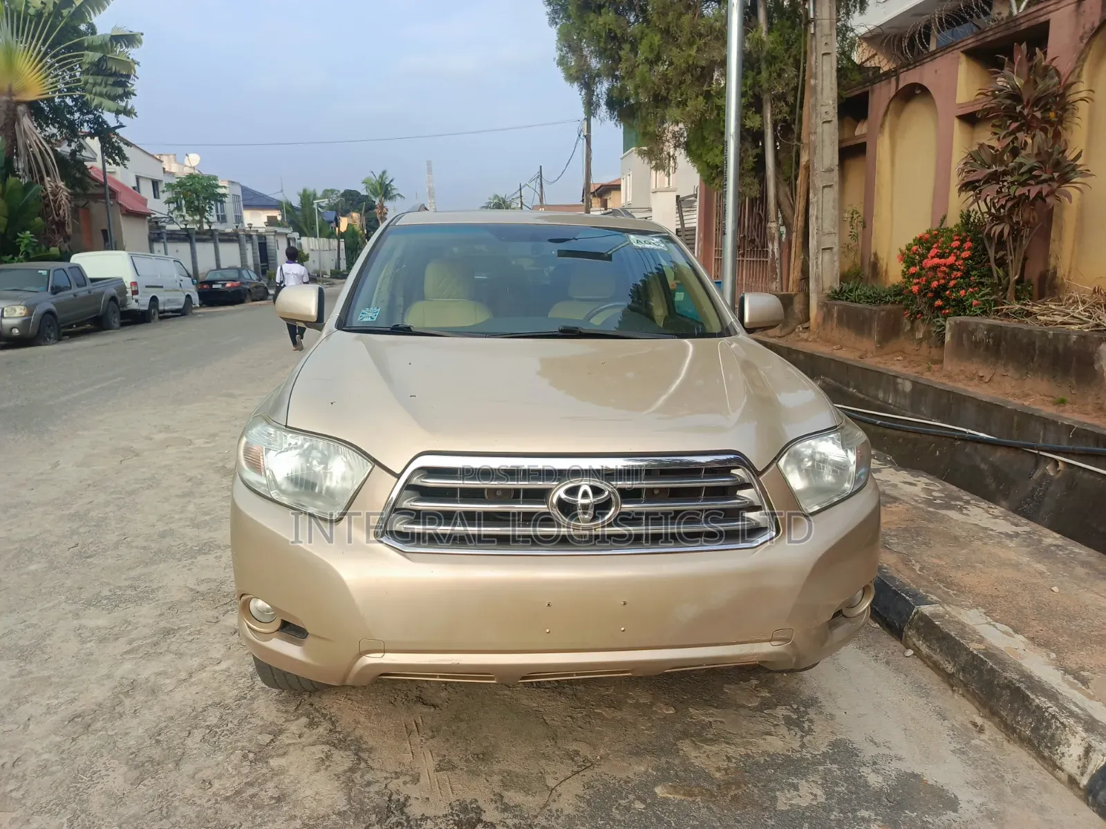 Toyota Highlander Limited 2008 Gold