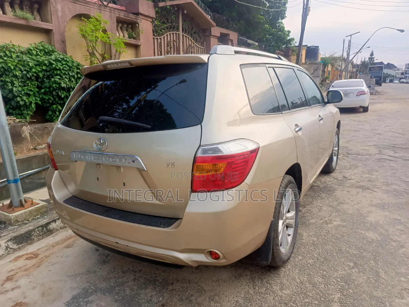 Toyota Highlander Limited 2008 Gold