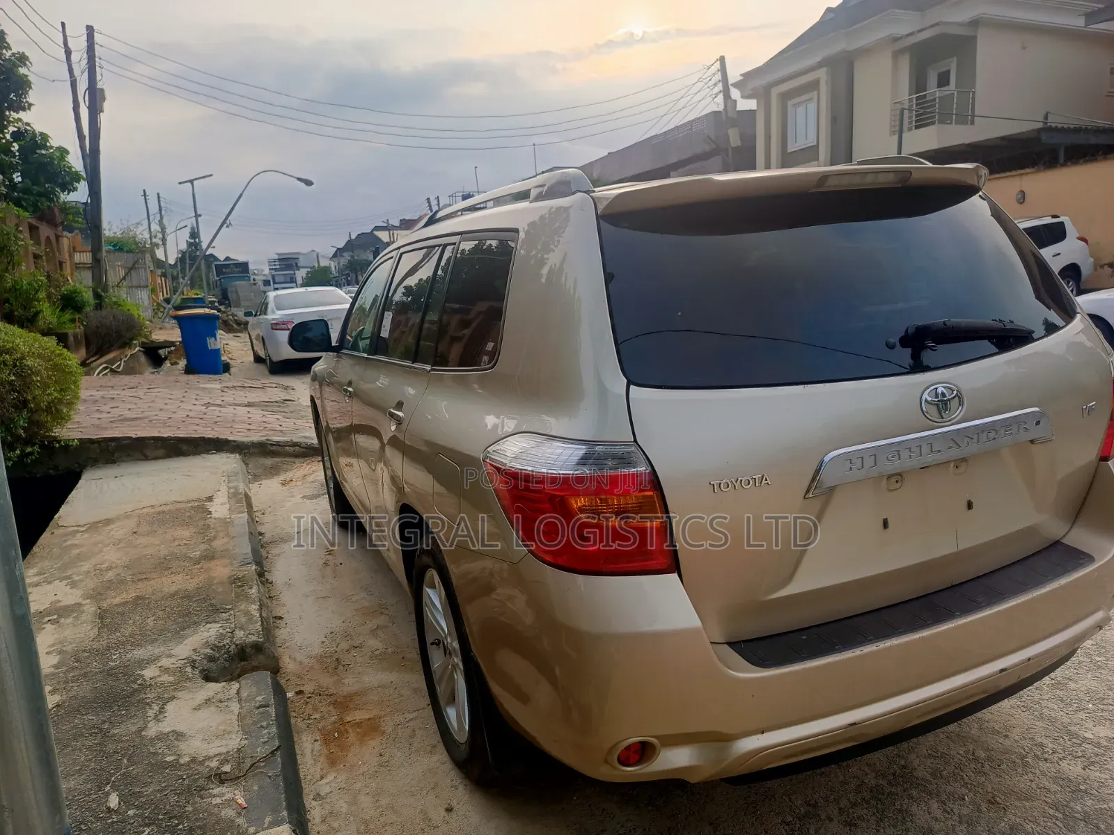 Toyota Highlander Limited 2008 Gold