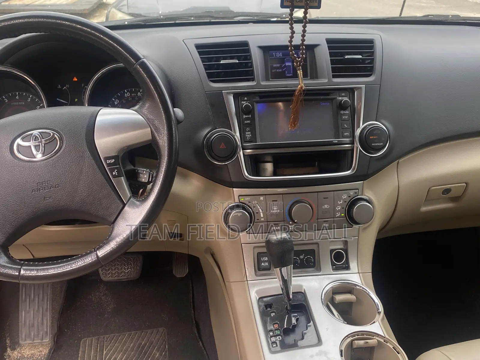 Toyota Highlander 3.5L 4WD 2013 Black