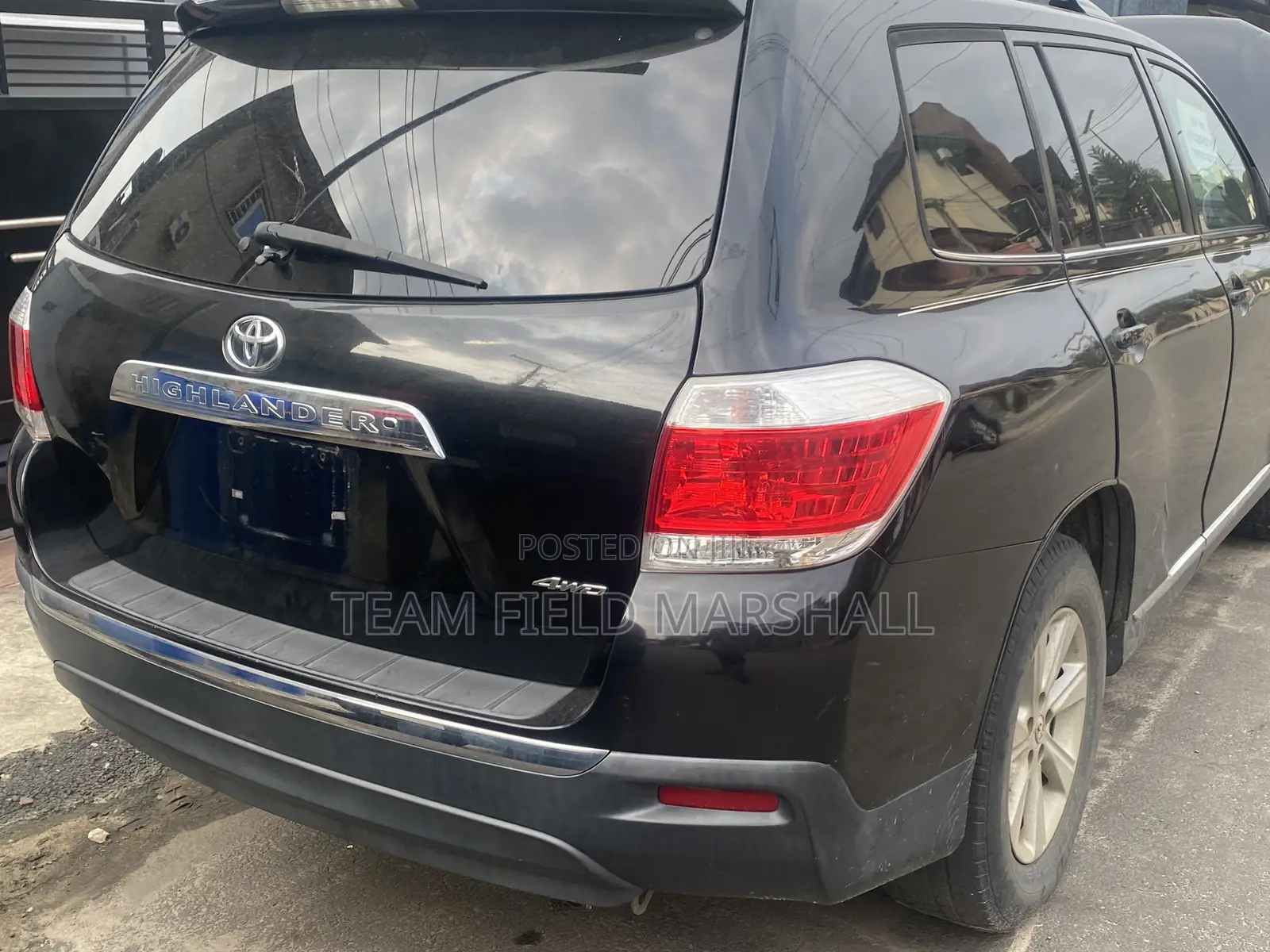 Toyota Highlander 3.5L 4WD 2013 Black