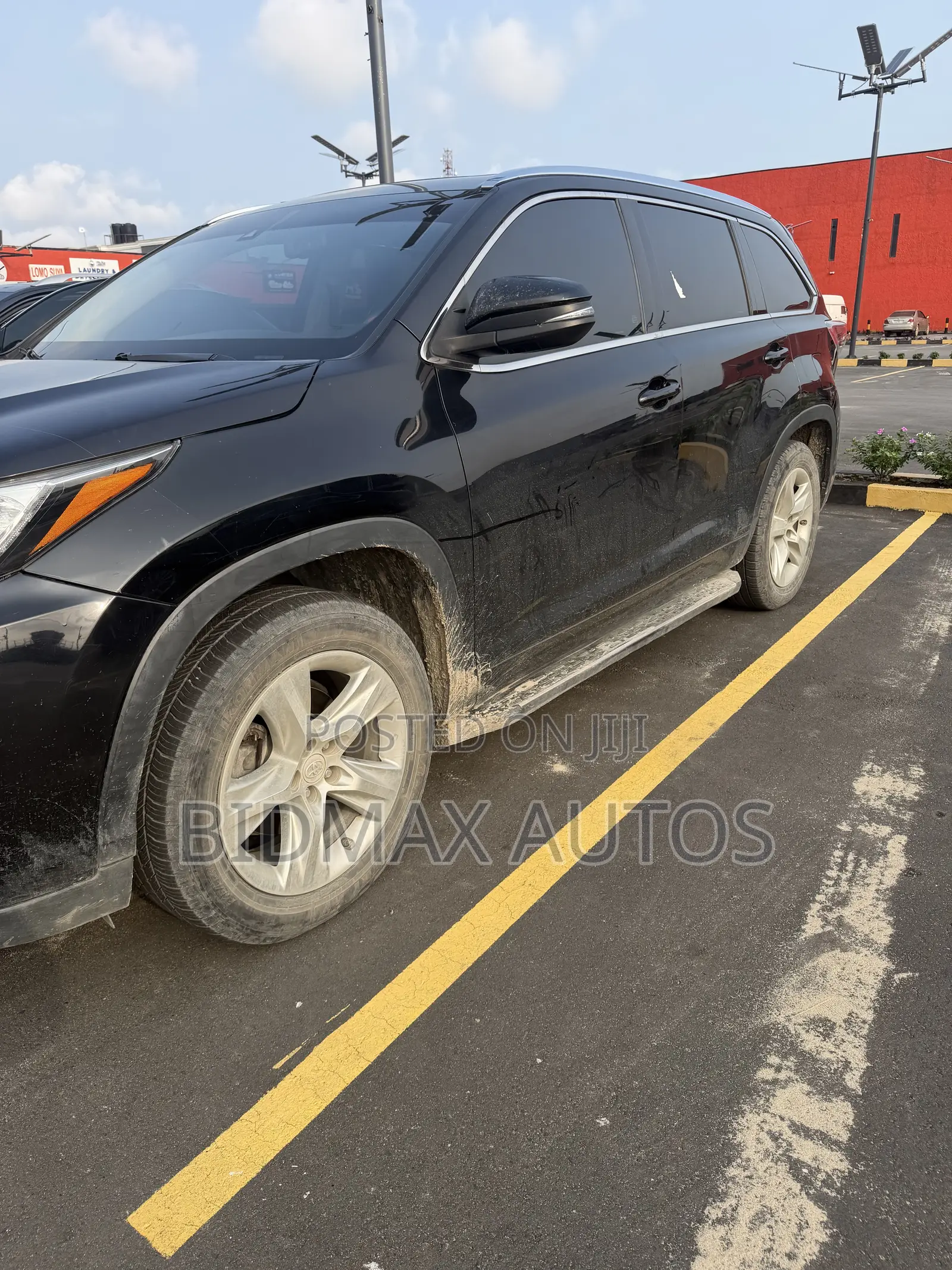 Toyota Highlander Limited V6 4x2 (3.5L 6cyl 6A) 2016 Black