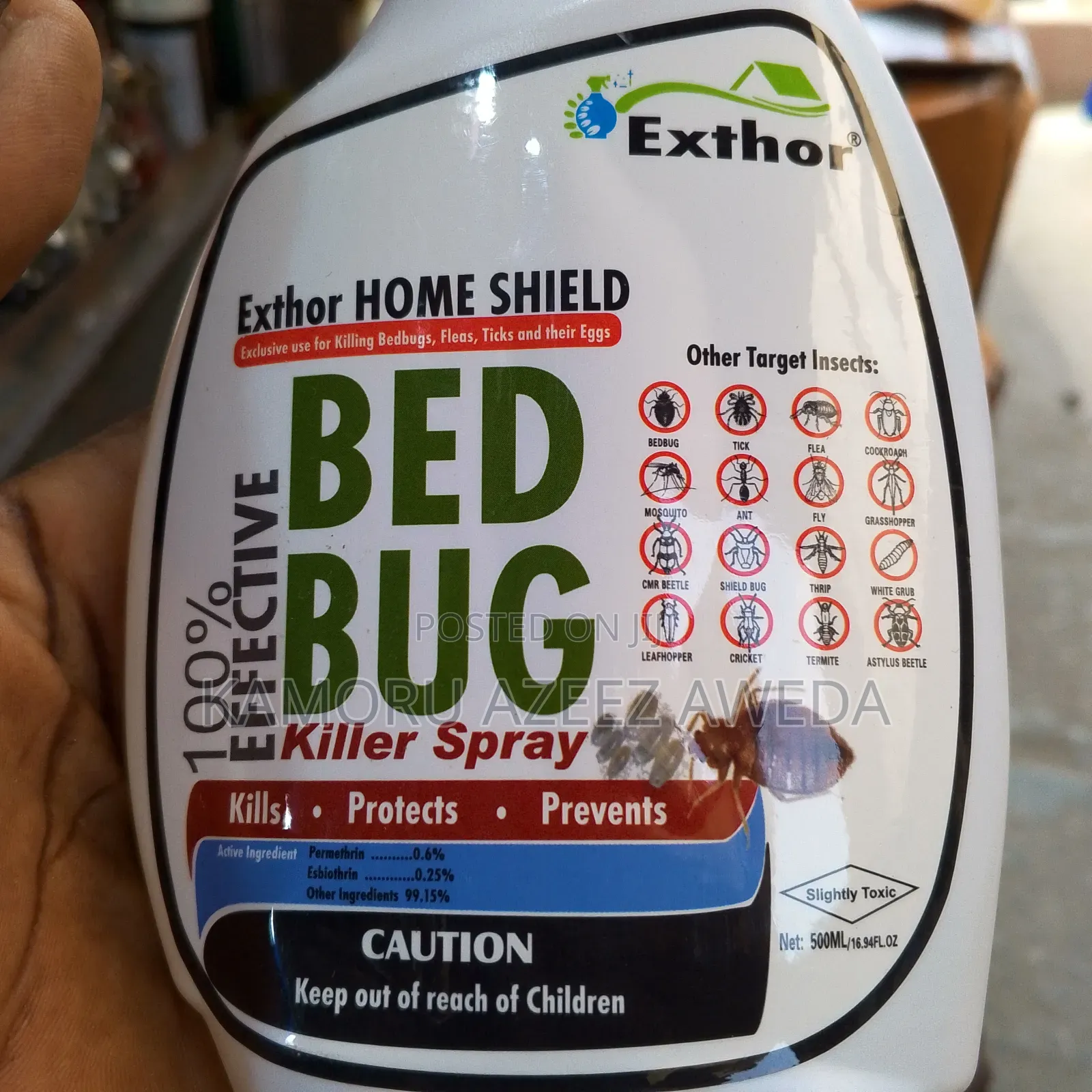 Exthor Home Shield Bed Bugs 100%Effective