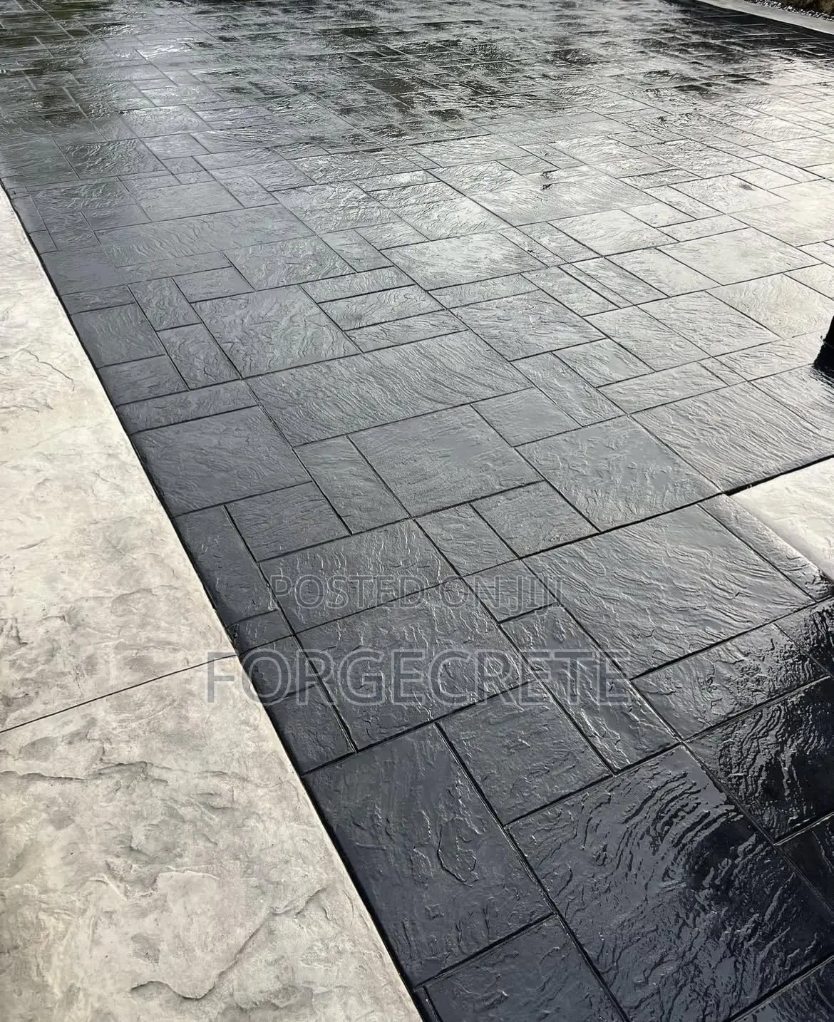 High-Quality Stamped Concrete Flooring in Nigeria