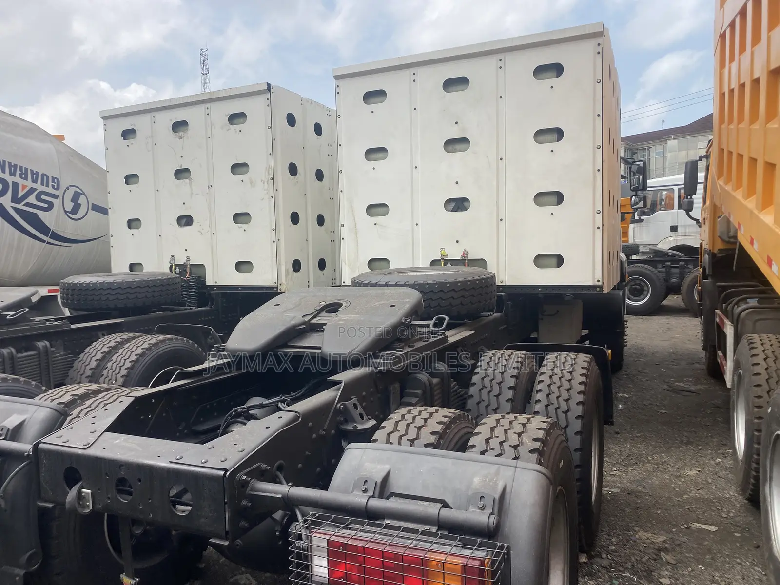 Sagmoto 440 CNG 16cylinders Tactor Head