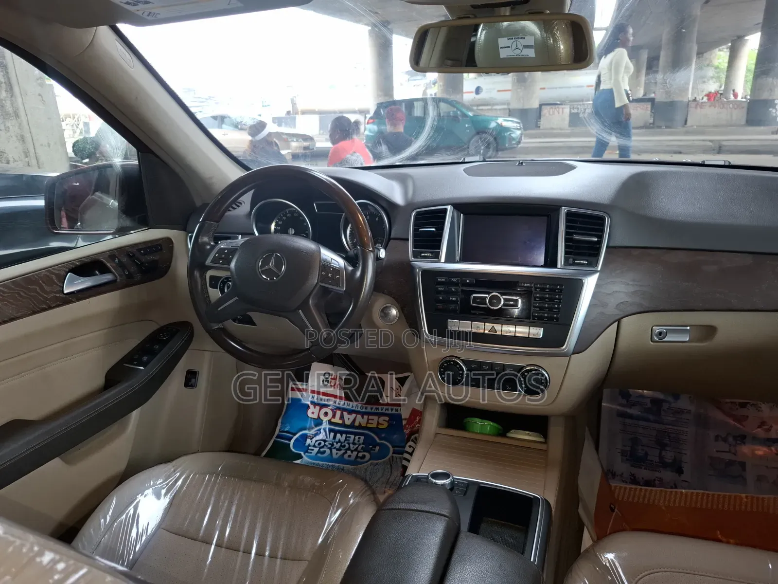 Mercedes-Benz M Class 2015 Brown