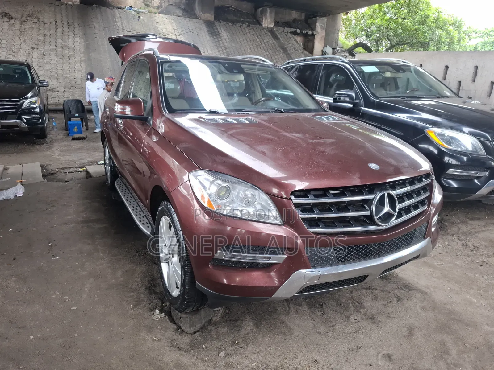 Mercedes-Benz M Class 2015 Brown