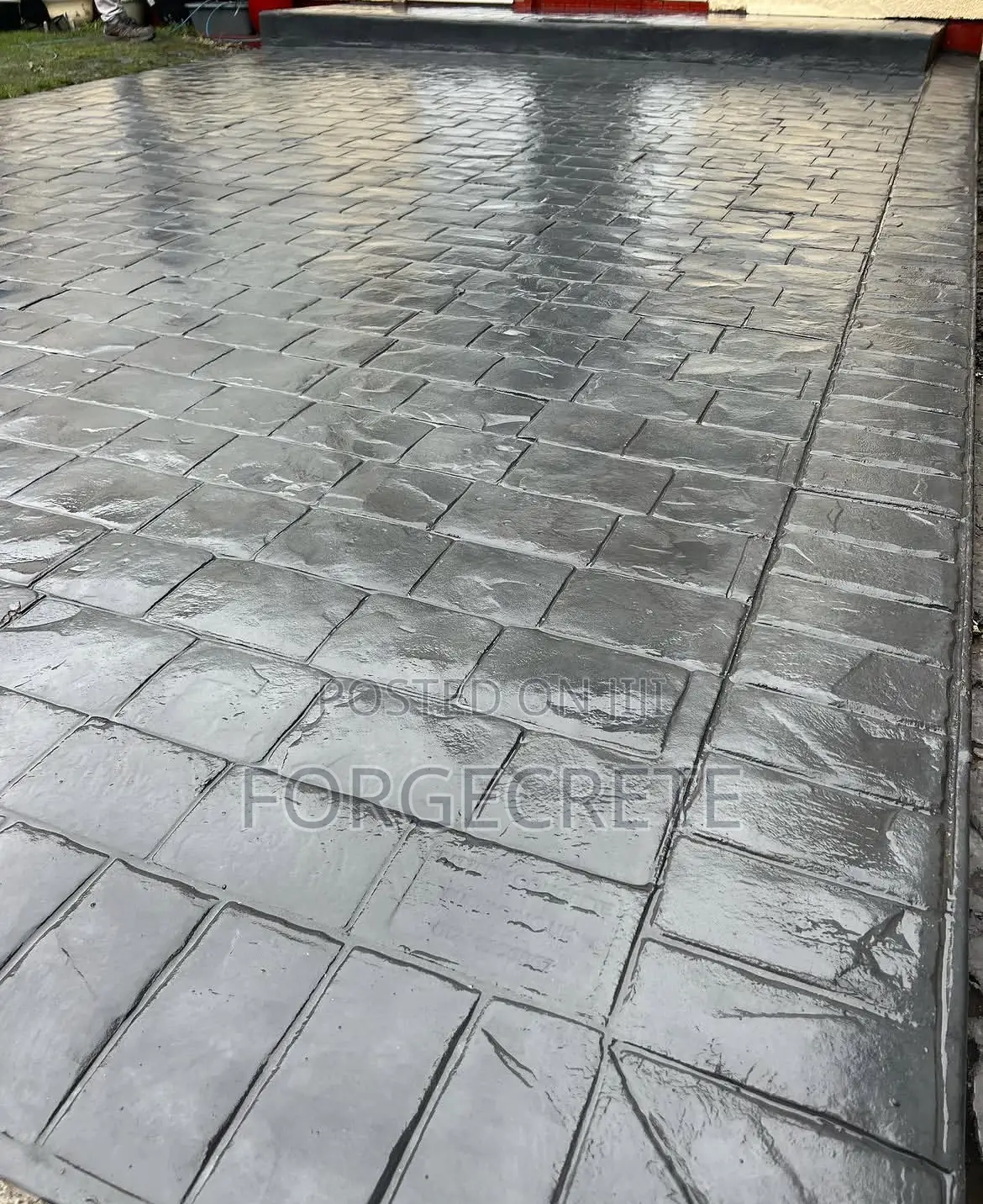 Strong and Beautiful Concrete Floor Stamp