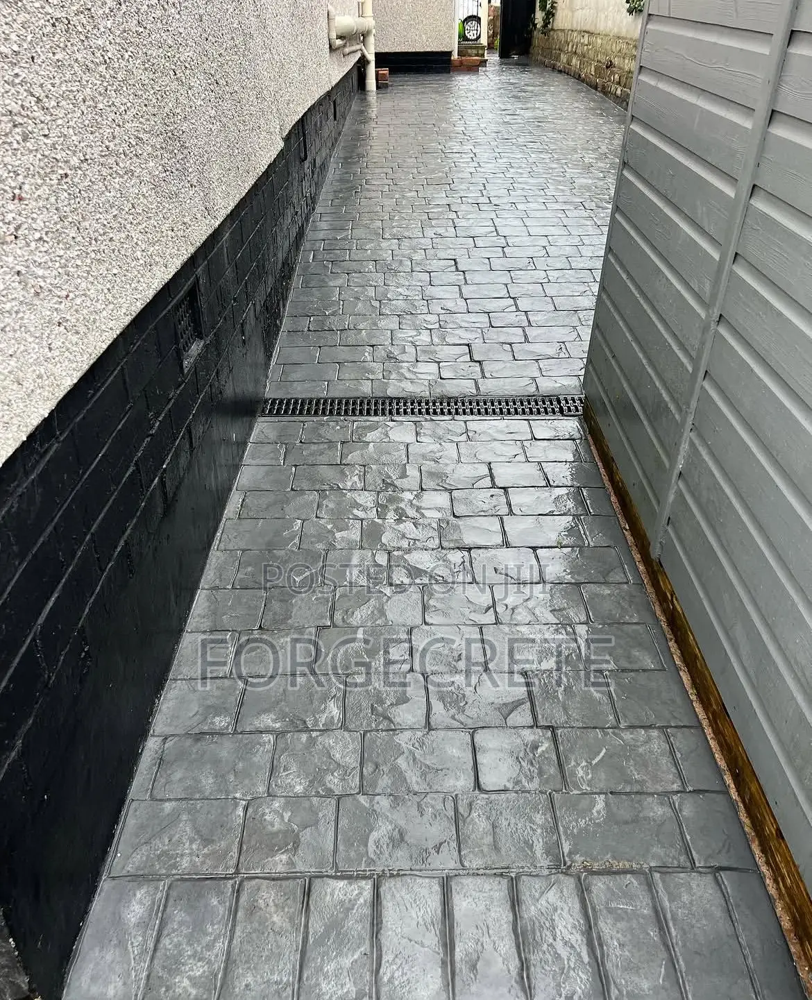 Strong and Beautiful Concrete Floor Stamp