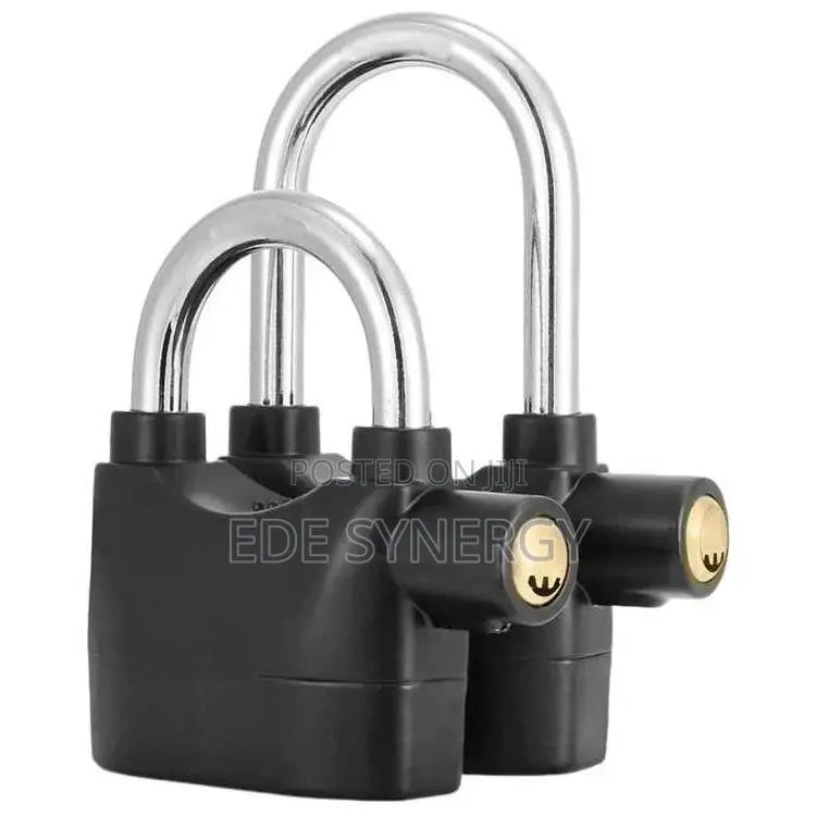 Waterproof Alarm Padlock With Anti-Theft Siren