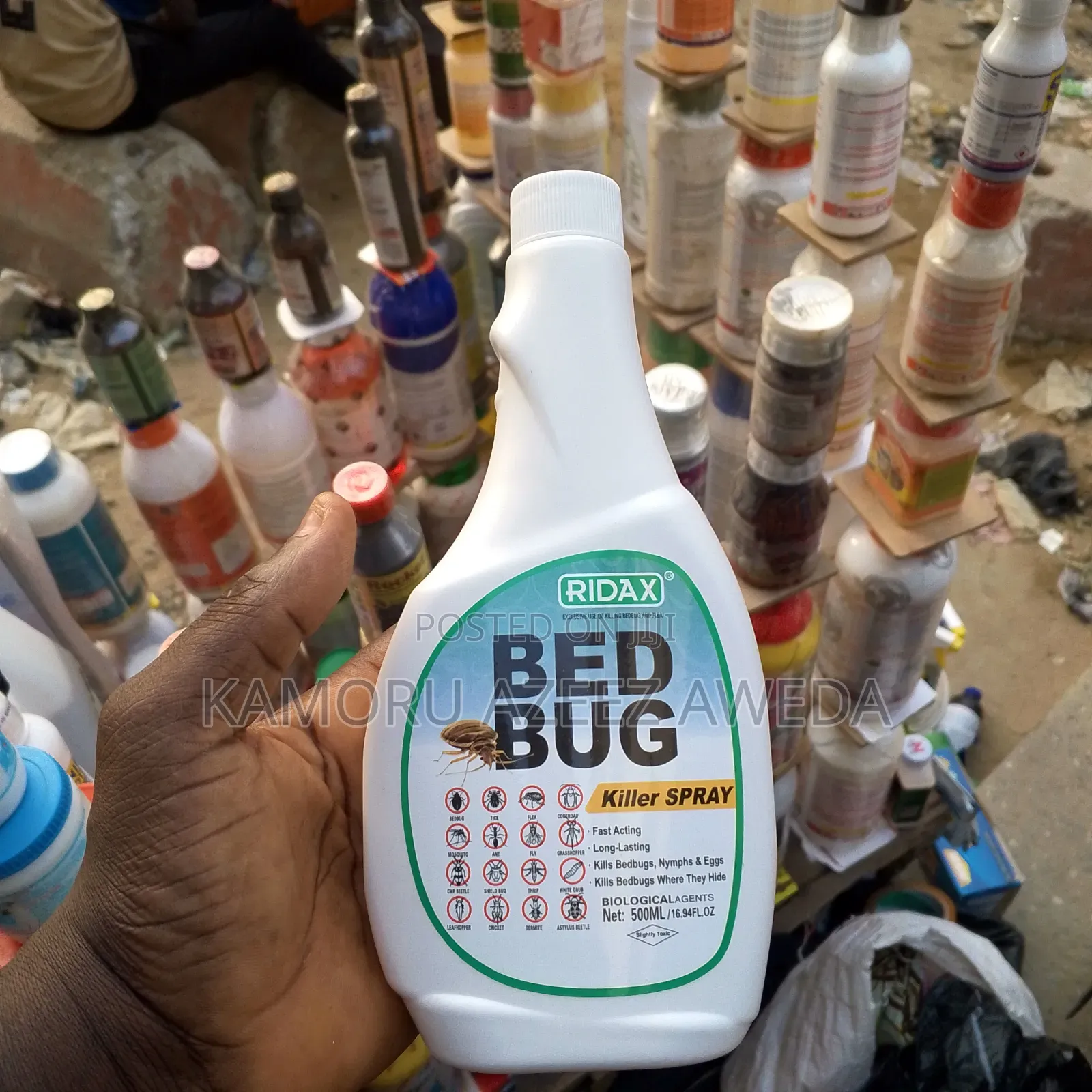 Ridax for Bed Bugs Clear Bed Bugs an Eggs