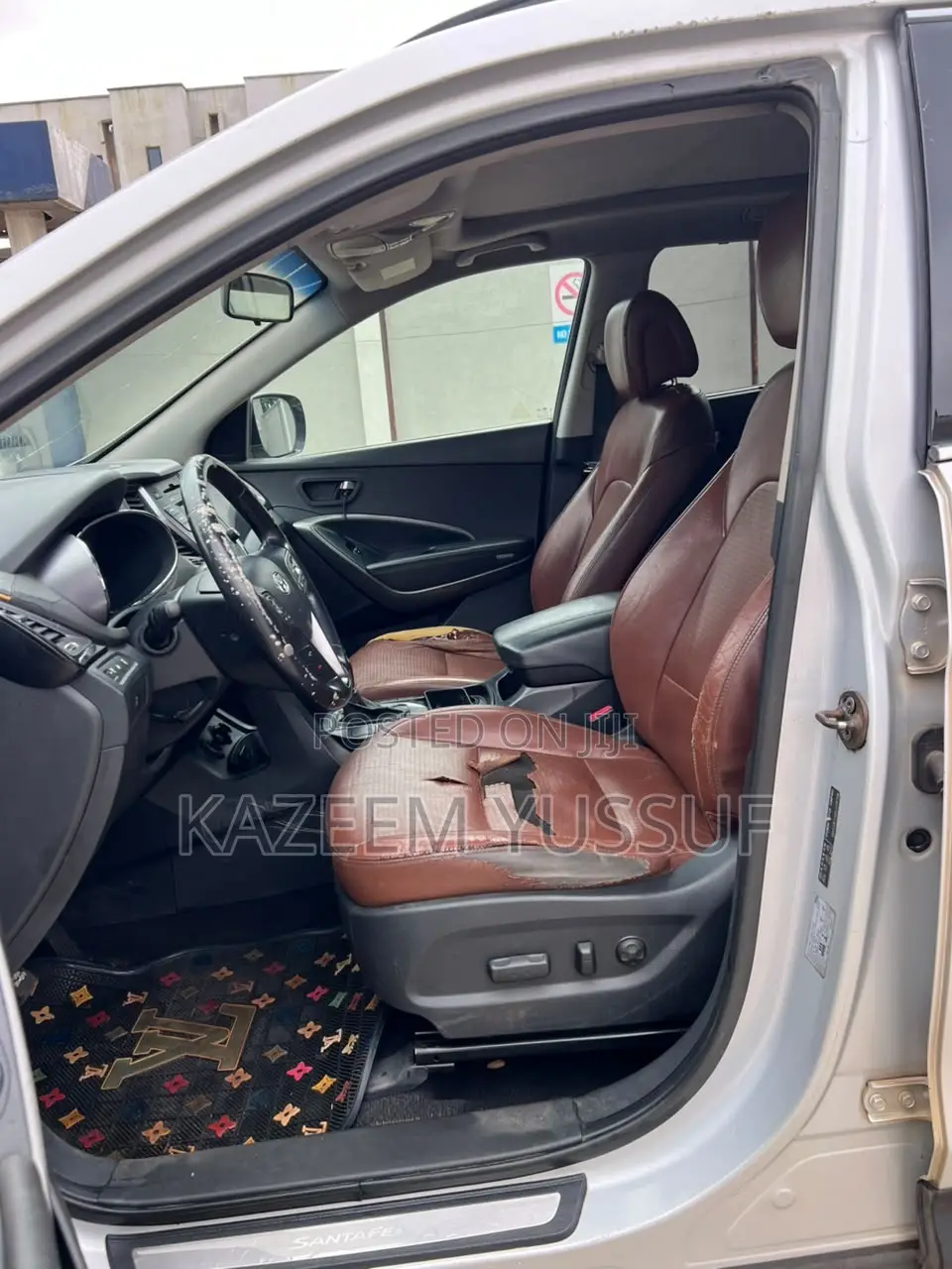 Hyundai Santa Fe GLS 4dr SUV AWD (3.3L 6cyl 6A) 2015 Silver