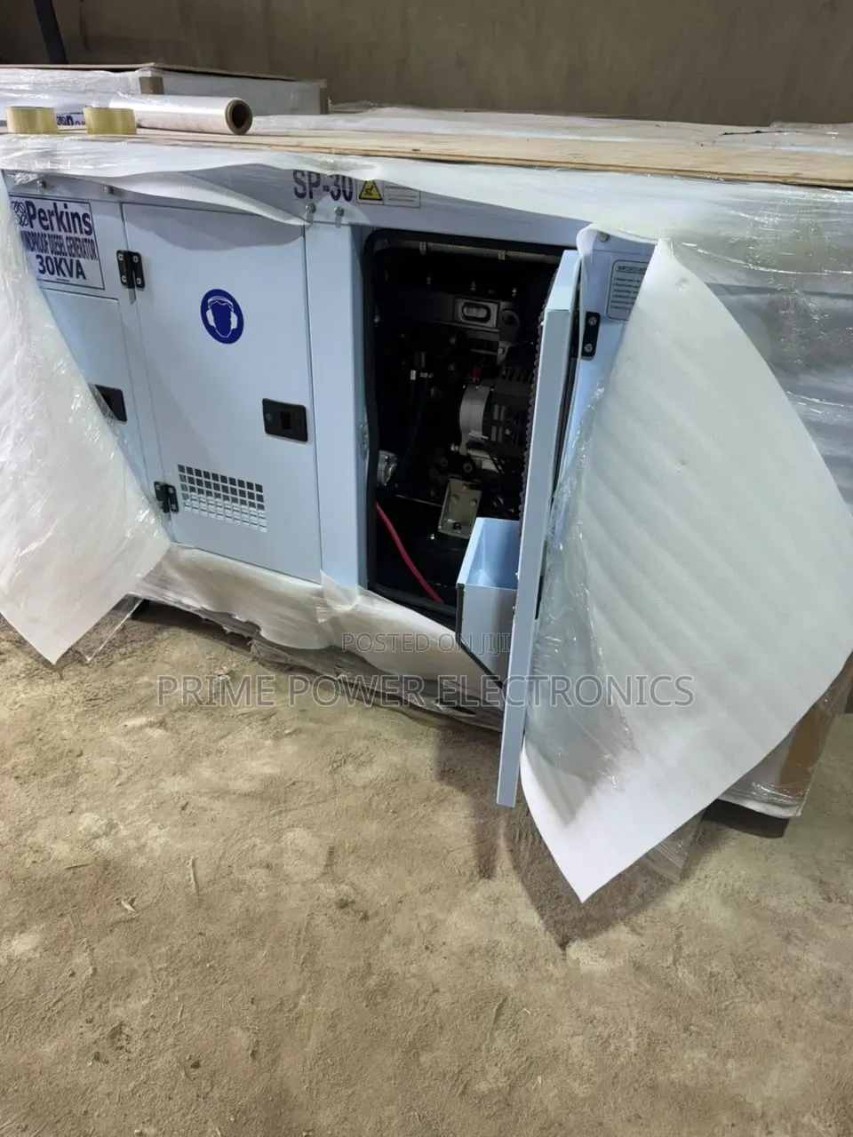 30kVA Soundproof Diesel Generator – 100% Copper Coil