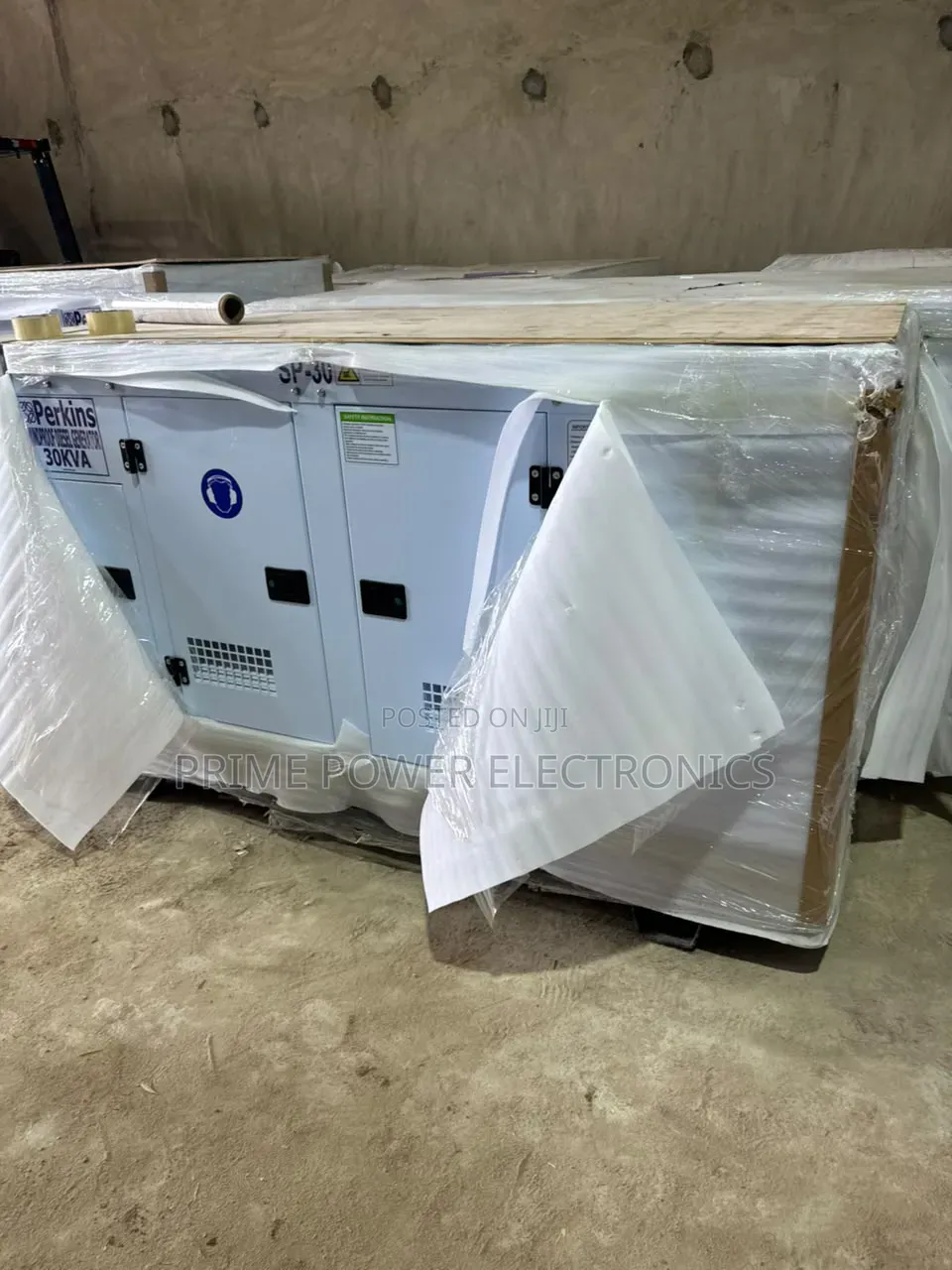 30kVA Soundproof Diesel Generator – 100% Copper Coil