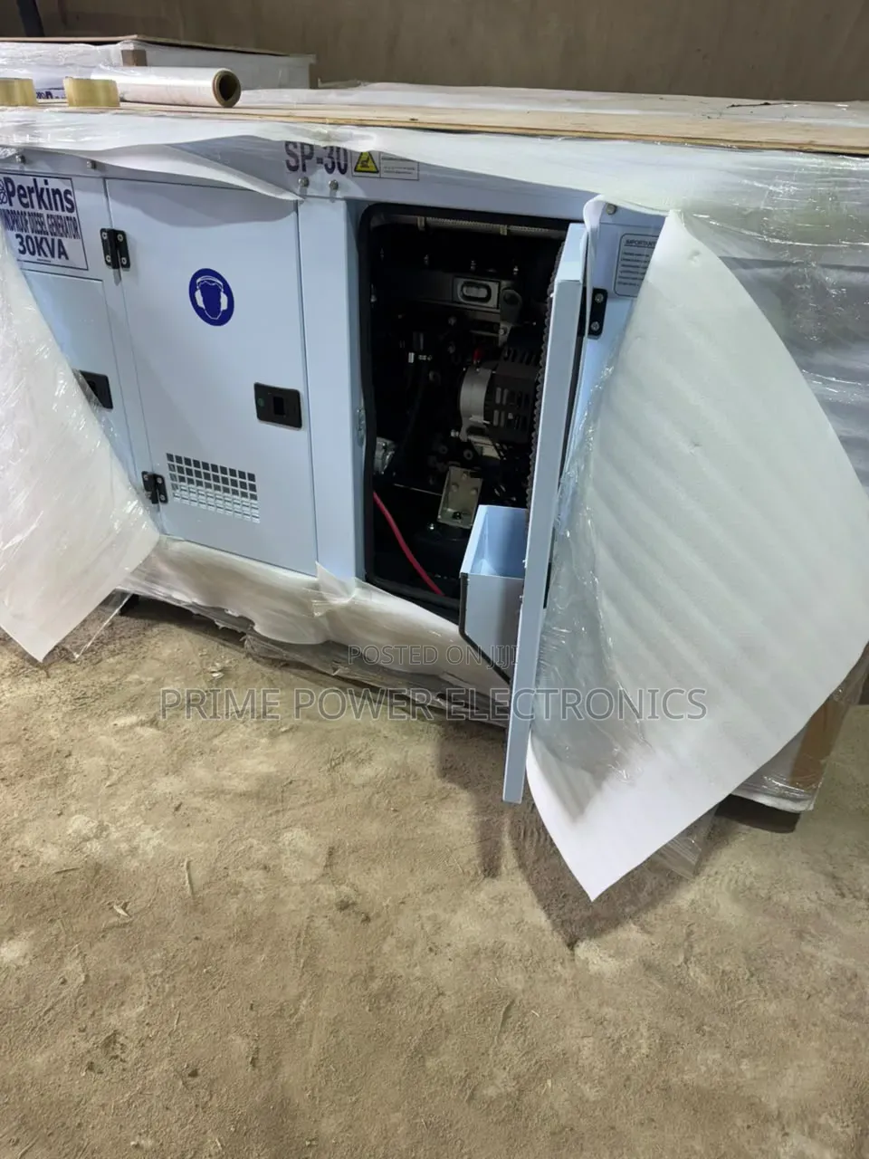 Reliable 30kVA Soundproof Generator – Fuel Efficient