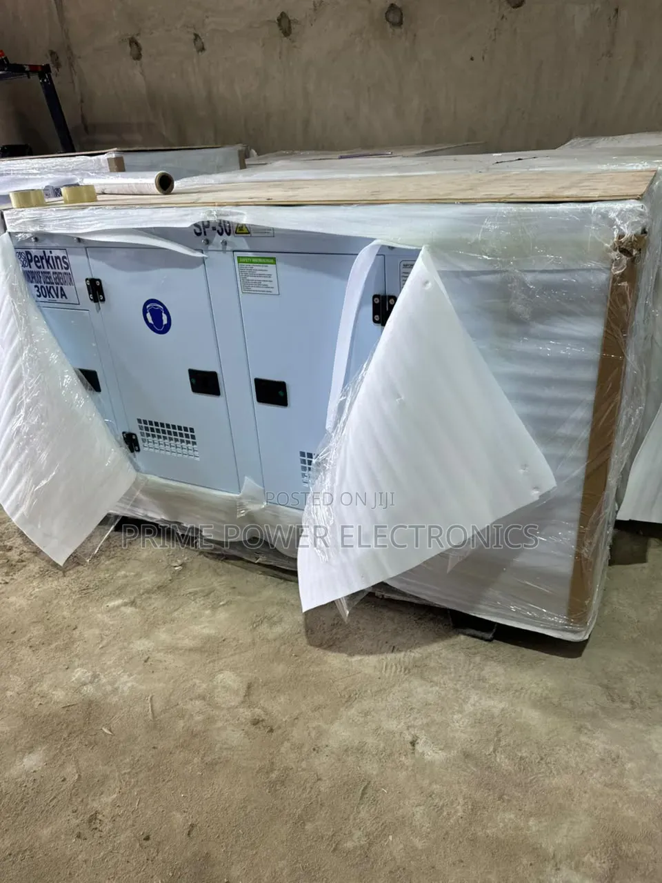 Reliable 30kVA Soundproof Generator – Fuel Efficient