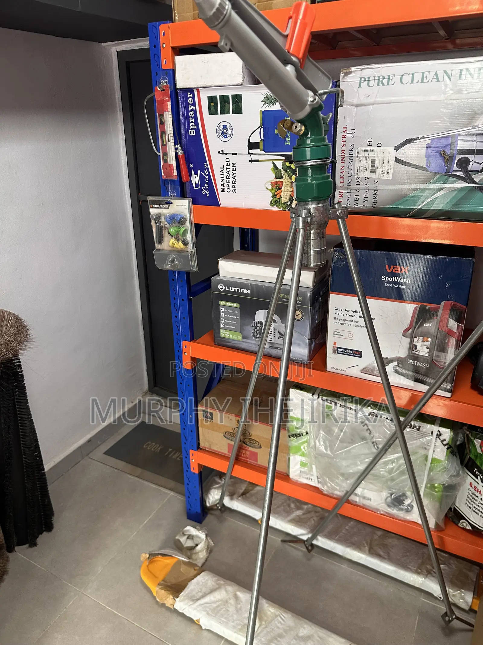 Durable Water Irritation Sprinkling Machine 50 Py2 With Stand