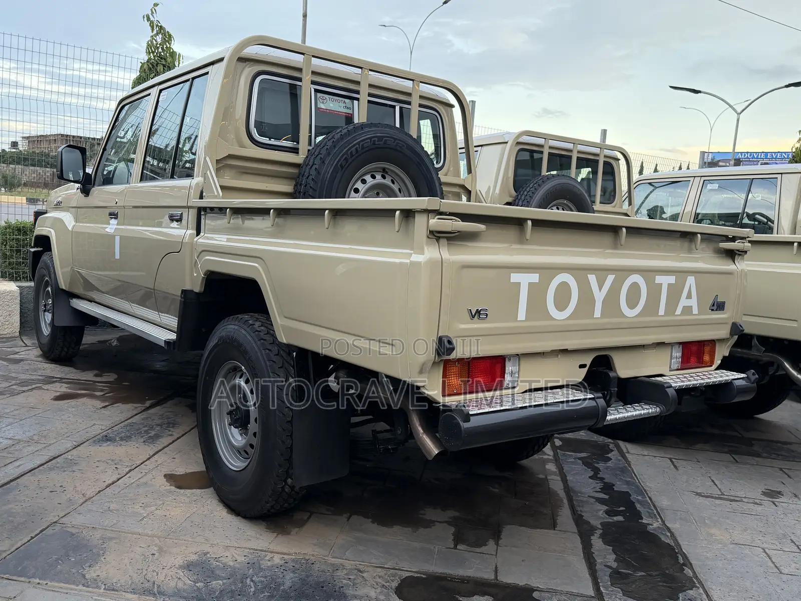 New Toyota Land Cruiser 1958 2025 Gold