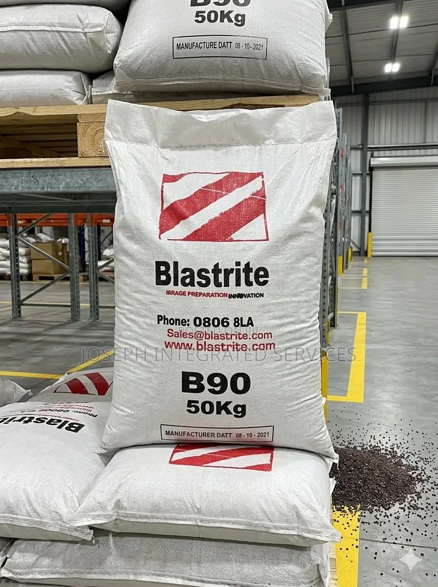 50kg Bag of Blastrite B90, Synthetic Abrasive Blasting Media