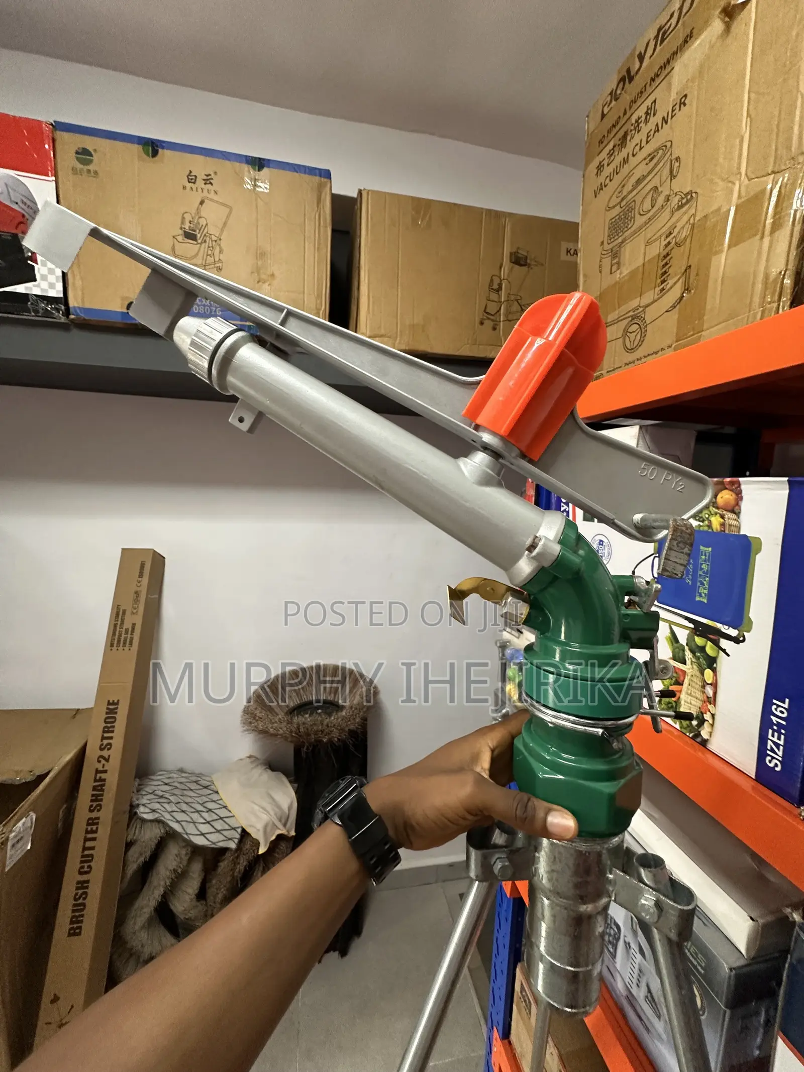 Durable Water Irritation Sprinkling Machine 50 Py2 With Stand