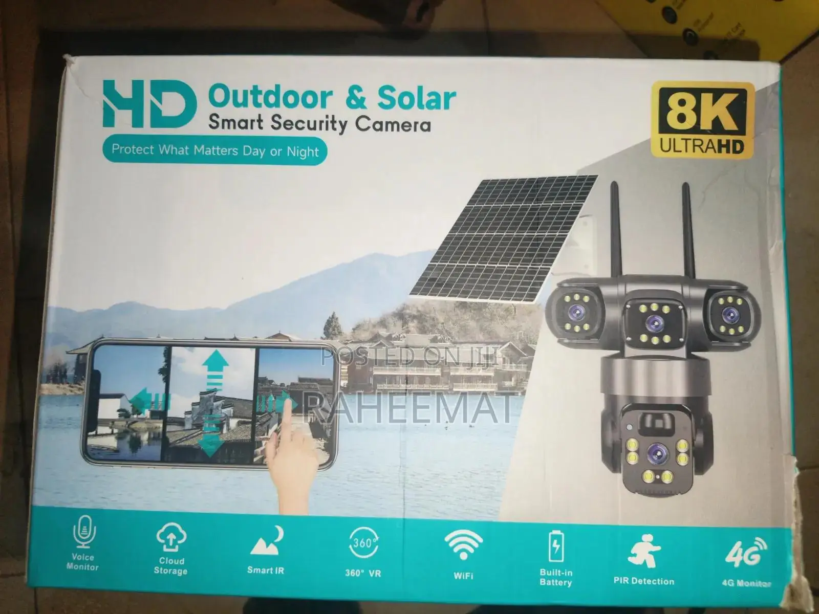 Hd Outdoor Solar Smart Security Camera