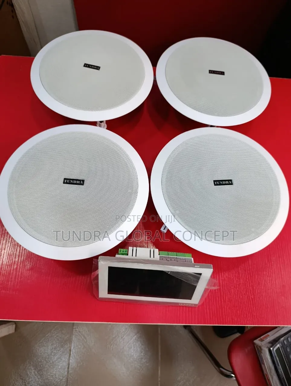 Tundra 7inches Android Wall Amplifier and Speakers