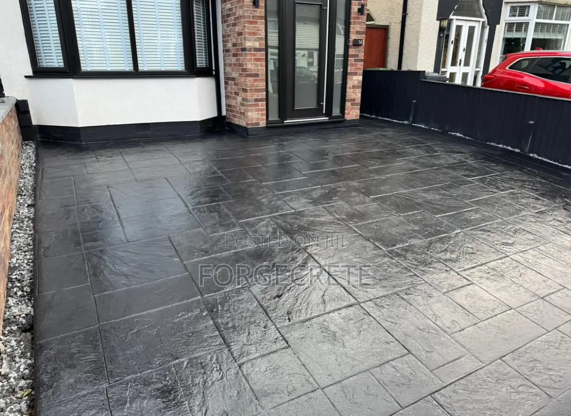 New Stamped Concrete Flooring