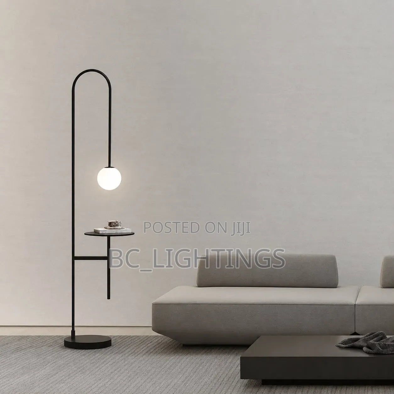 Nordic Simple Iron Floor Lamp for Living Room Bedroom Study Room