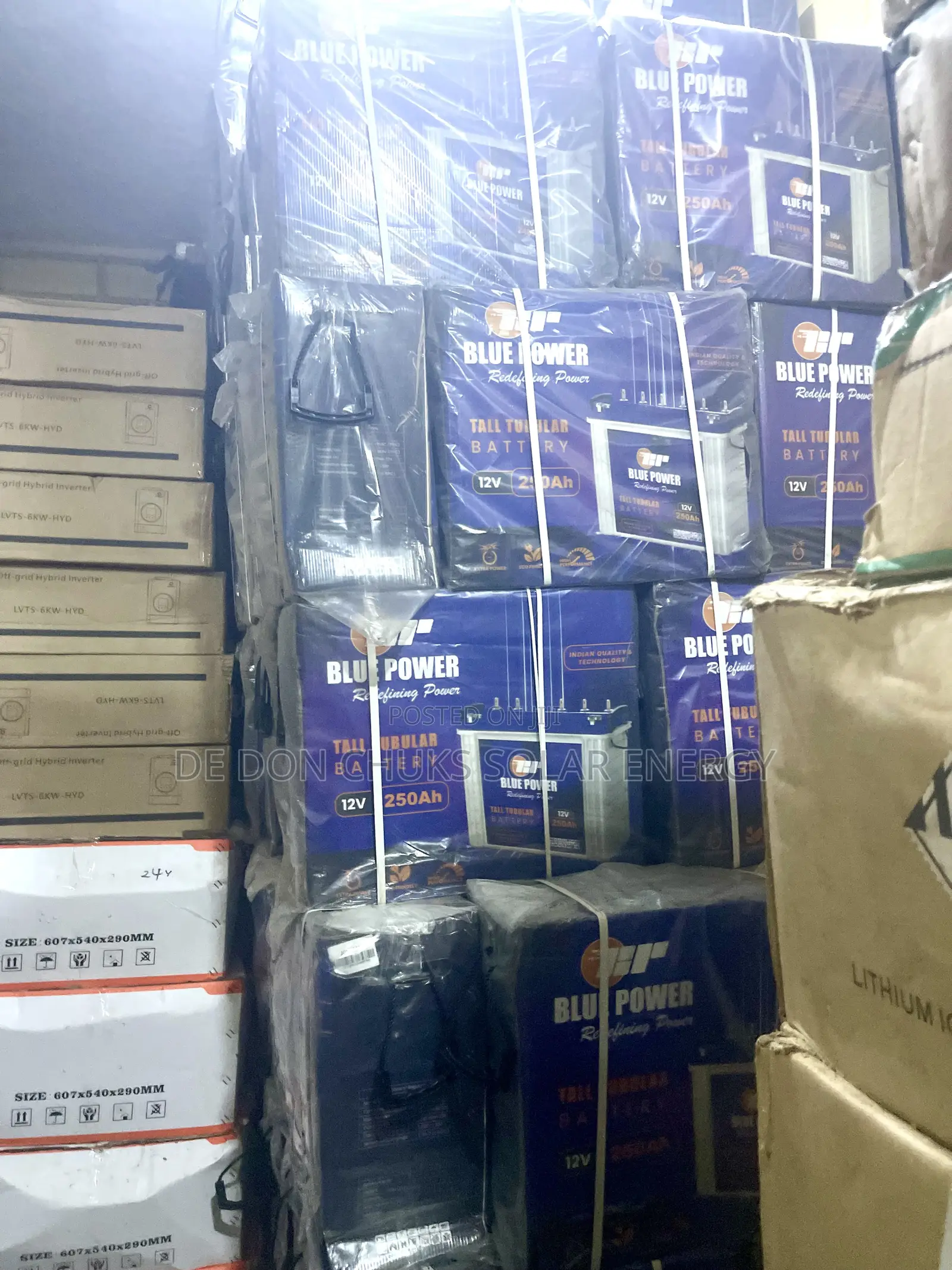 250ah Blue Power Tubular Battery