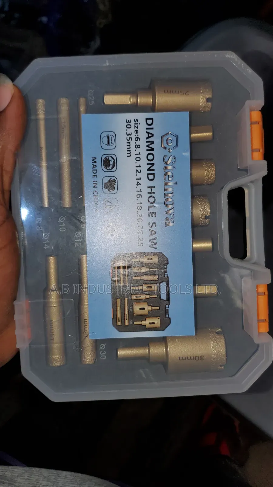 Diamond-Coated Hole Saw Bits