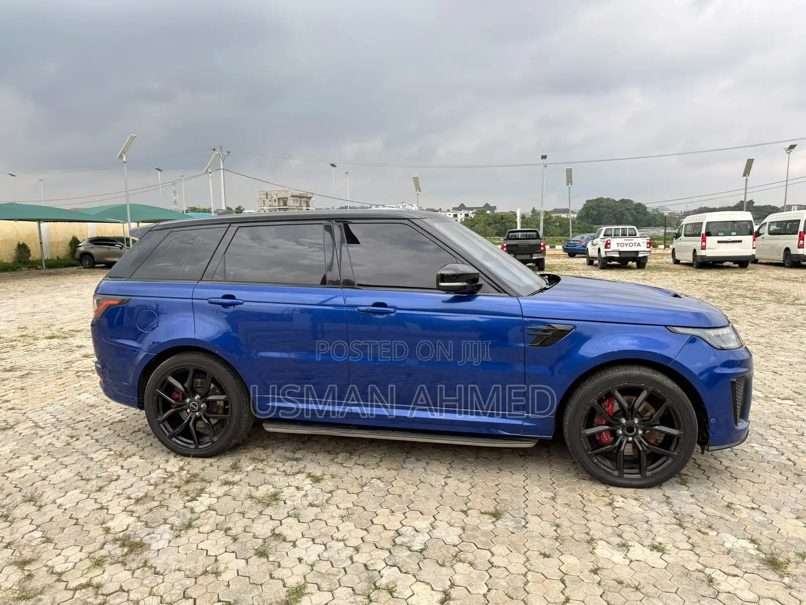 Land Rover Range Rover Sport SVR 4x4 2020 Blue