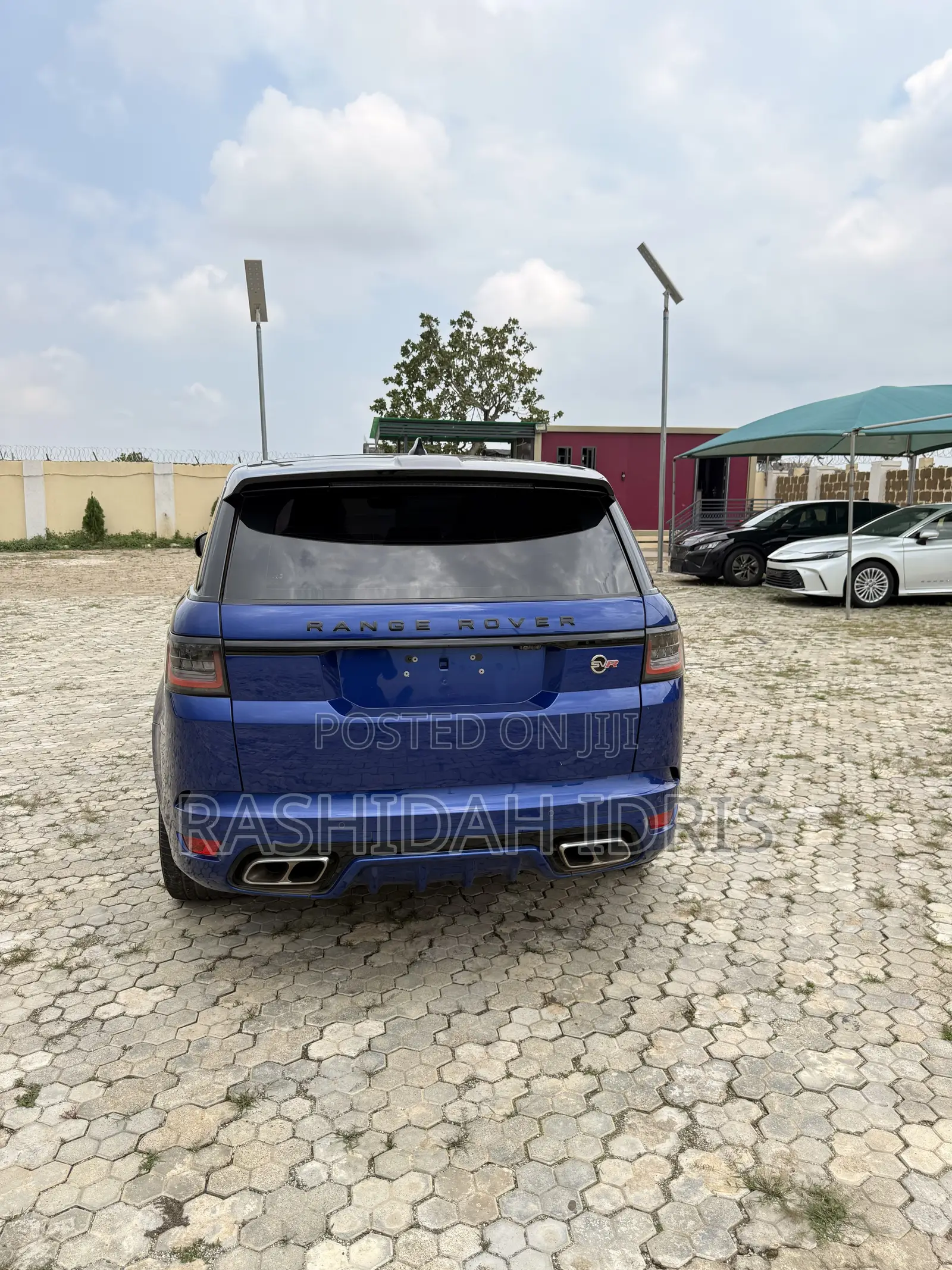 Land Rover Range Rover Sport SVR 4x4 2020 Blue